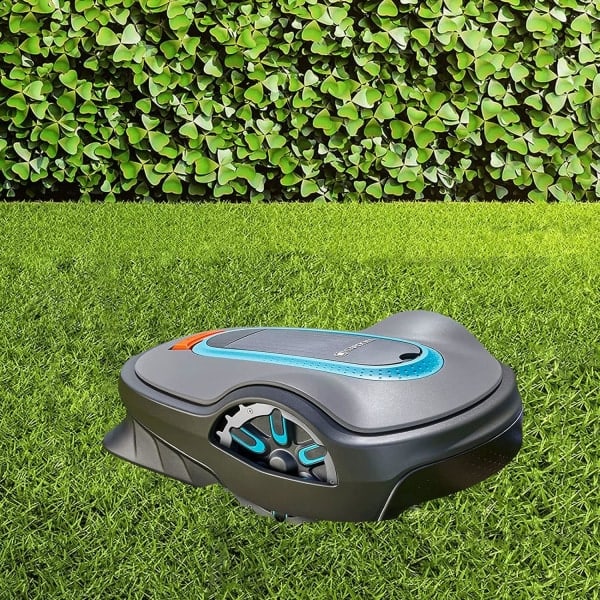 2x Rustfrie Hjul for Gardena Sileno City, Avgradningspolert, Hjulstørrelse 212 mm med 12 Stålskruer, Forbedret Drivkraft for Gressklipper