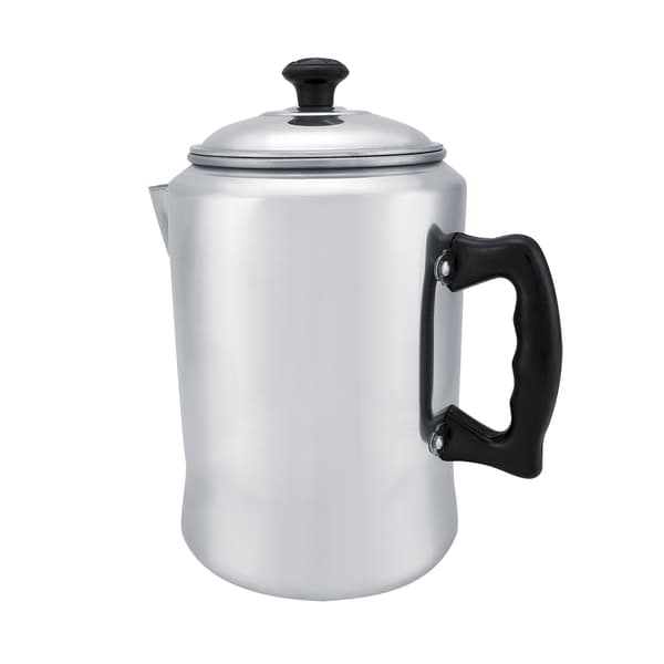 Kaffe Perkolator Kande i Aluminiumlegering, Tekande til Komfur med Låg