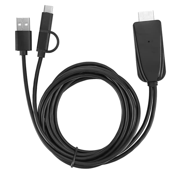 1080P HD USB C -sovitinkaapeli Bluetooth Sama näyttökaapeli Android-matkapuhelimelle