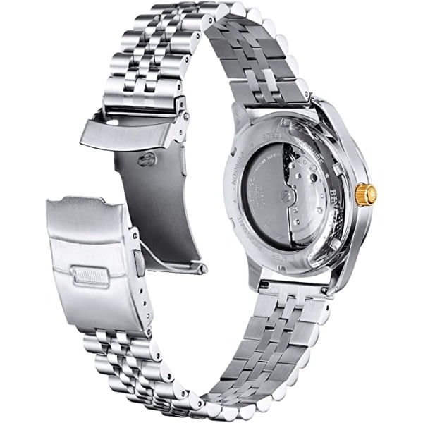 CDQ Watch av klockarmband 18mm ,silver