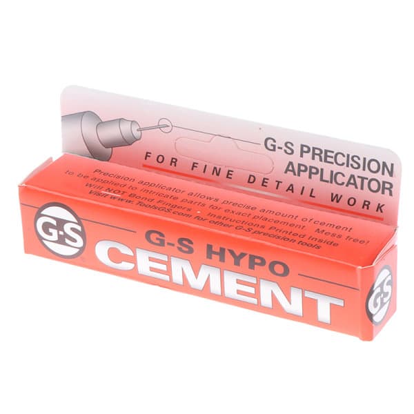 9 ml G-s Hypo Cement Precision Applikator Lim for Gluing one size