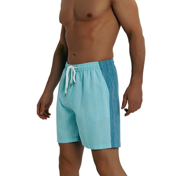 Morsomme badeshorts for menn Quick Dry Beachwear Sport Løping Svømme Board Shorts-DK017 zdq