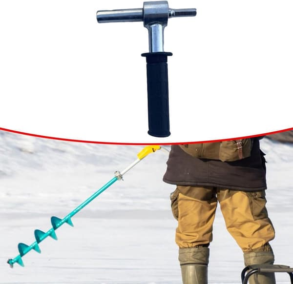 Drillkonverter for isbor og teltplugger - diameter 2 cm