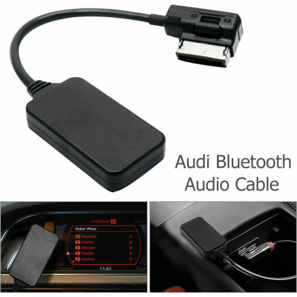 For Audi Volkswagen MMI Musikkstrøm Bluetooth iPod Media Interface AMI-kabel