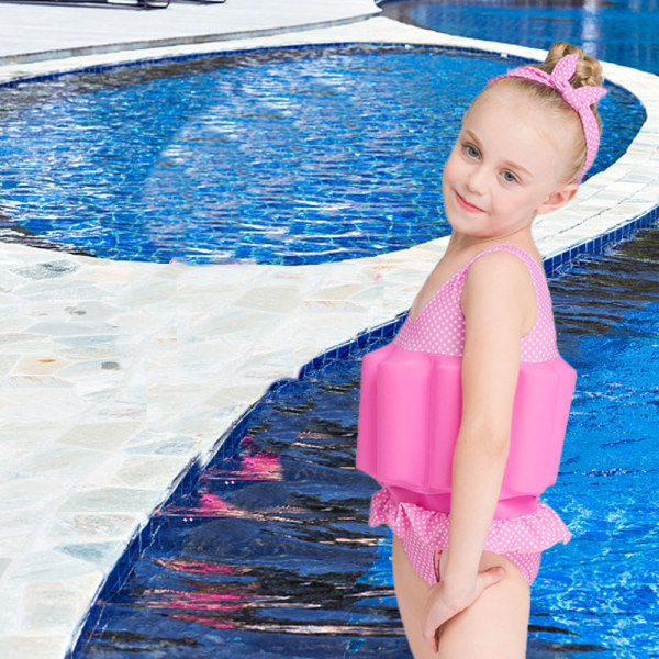 CDQ Kids Summer Booyancy Conjoined Swimsuit Avtagbar baddräkt