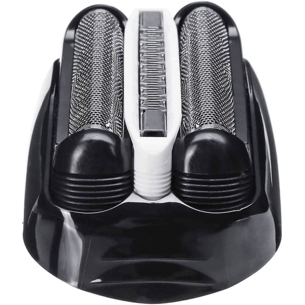 Reservedeler 32b svart kompatibel med Braun Series 3 320 330 340 350cc barbermaskiner, barberhode
