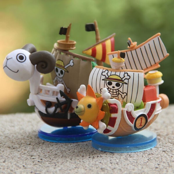 1 stk One Piece Going Merry Thousand Sunny Grand Pirate Ship Acti 2 One Size