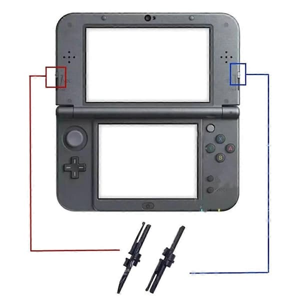 Ekstern vertskonsoll for 3D-konvertering, volumskyveknapp for nye 3DS LL XL_tfrf