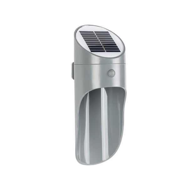 Udendørs LED solcelle væglampe - Dag/nat sensor