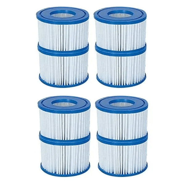 Lay-Z-Spa Filter (VI), kompatibelt med alle Lay-Z-Spa spabade 4pcs