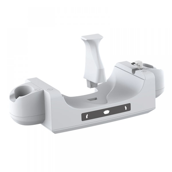 Yhteensopiva laddningsdocka För Meta Quest 3 VR:lle, kuulokenäytölle Hållare ja ohjaimen kiinnitysasemalle, Laddningsstationin jalustalle