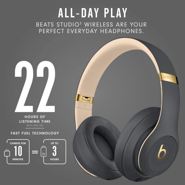 Trådløse støyreduserende over-ear-hodetelefoner - Apple W1-chip