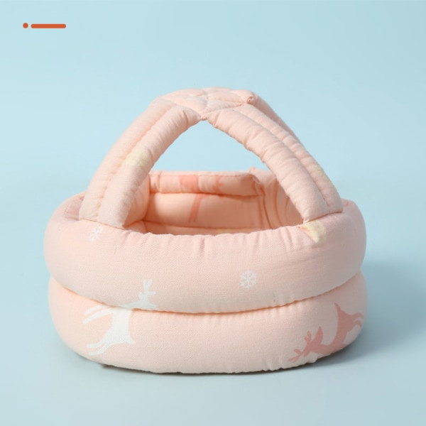 Baby Huvudskydd Huvudbonader Toddler Anti-fall Rosa B