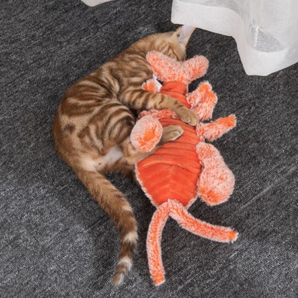 Floppy Lobster Hundleksaker Elektriska plysch Hundleksaker Hundtuggleksaker