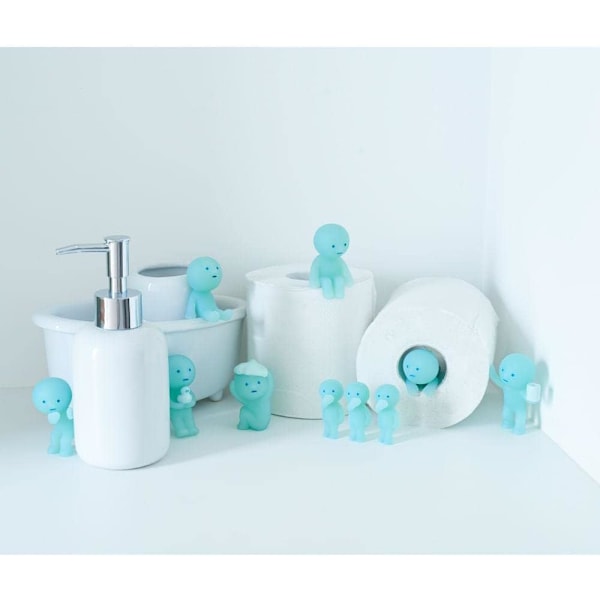 Genuine Smiski Corner Luminous Elf Series Blind Box, Figure Gift, Random Style, 1 pc Toilet