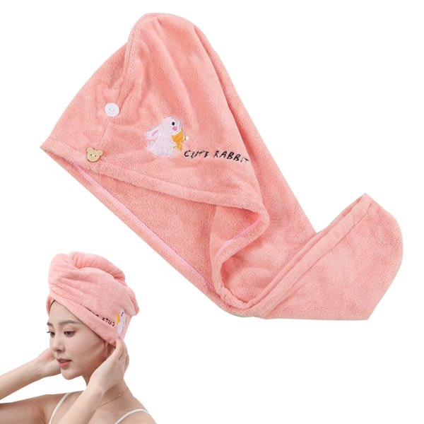 Torrt cap absorberende rasktorkande hårschampo torr håndduk