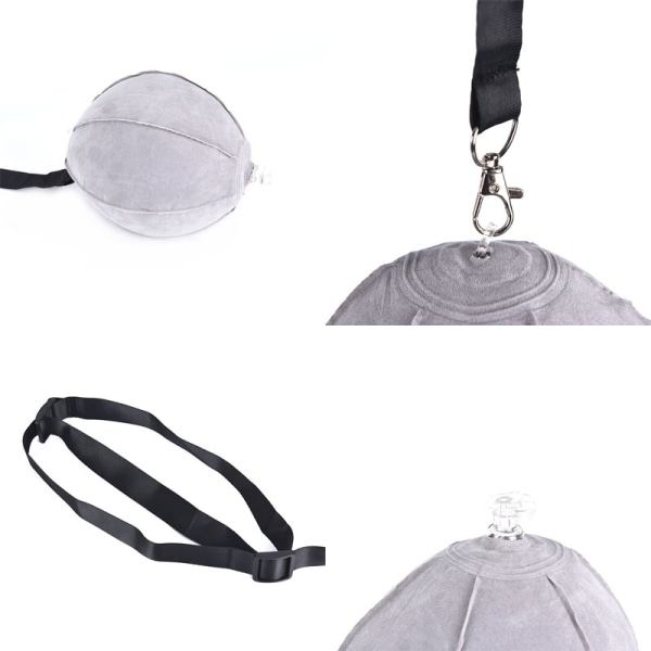 1. Golfsving-treningsball Smart oppblåsbar Assist Posture Cor Black