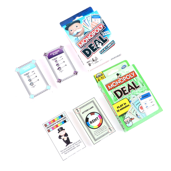 CDQ Pussel Familjefest Brädspel Monopol Trading CardGame Green