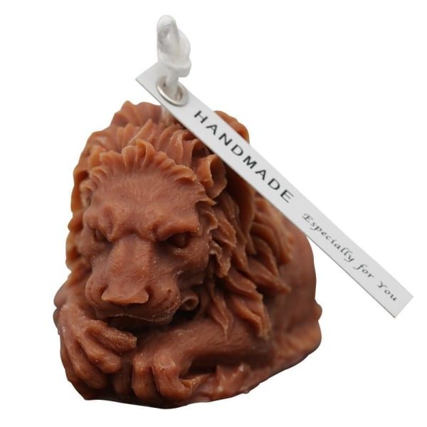Ljusformar Ljus Stearinljus DIY Gjutformar i Silikonform MJ1293D Lion