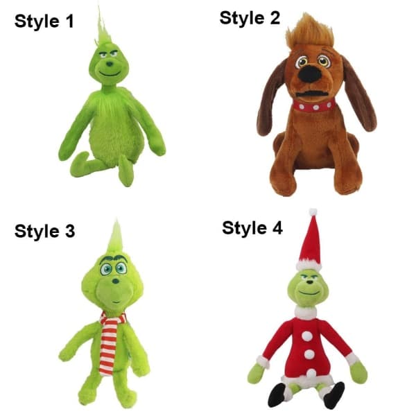 Grinch-pehmolelu, pehmolelu, tyyli 4 Style 4