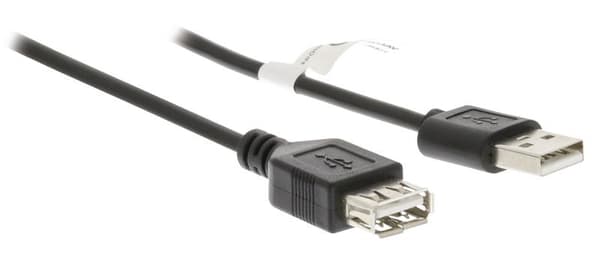 USB 2.0, jatkojohto 2m, kaapeli