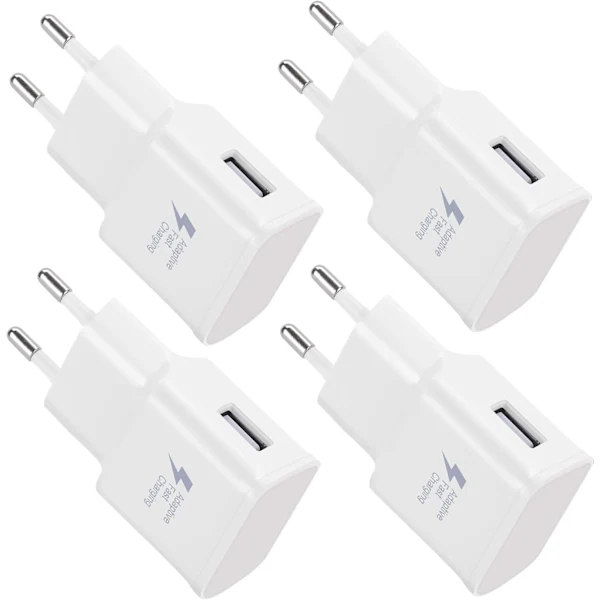4-pack 5V-2A USB-strömadapter Universell snabbladdning_tfrf