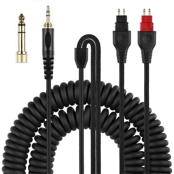 Hovedtelefon Lydkabel Spiralkabel Opgraderingskabel Rulle_tfrf