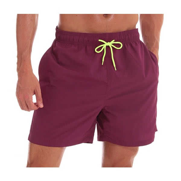 Wekity badeshorts til mænd Quick Dry strandshorts med lynlåslommer og mesh (YKC12) zdq