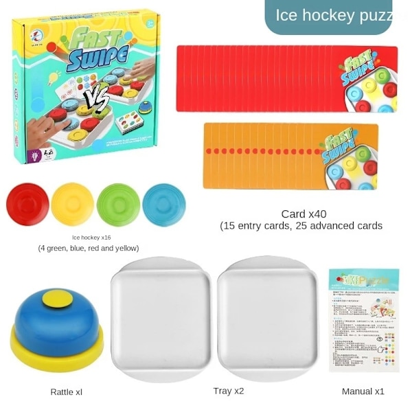 Racing Hockey Puslespil Farvematchende Hukommelse Skaktræning Koncentration Forældre-barn Interaktivt Brætspil