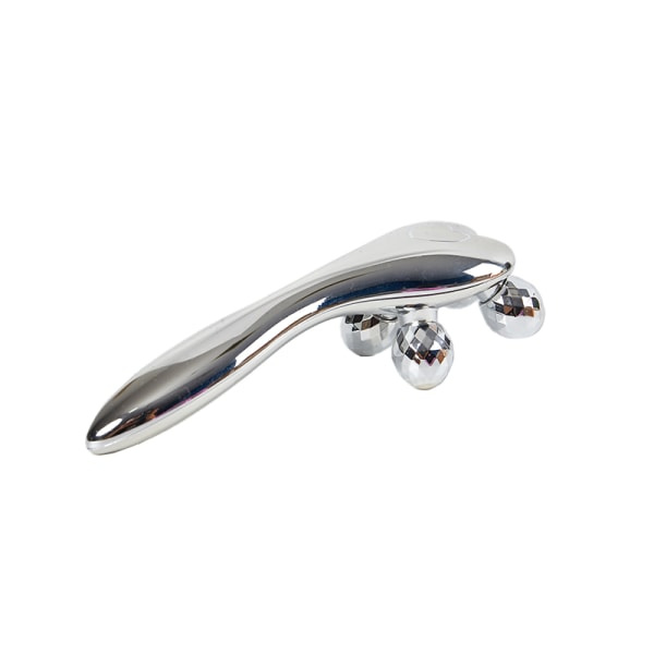 4D Ansikts- och Kroppsvals Massager Ansiktslyftande Verktyg Formning Silver onesize