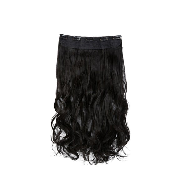 Clip-in extensions 22 tum set med 4 lockiga vågor för kvinnor