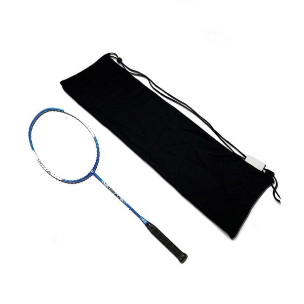 Plysch tyg Badmintonracket Ball Bag Enkelaxel Vattent?t Black one size