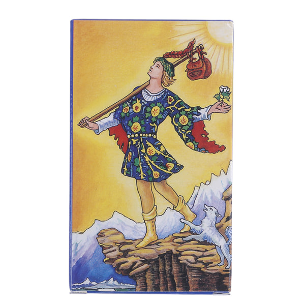 78 kort Rider Waite Original Tarotkort Kortlek Vanlig storlek Multicolor one size