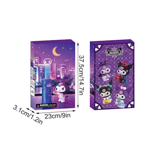 Festival Julekalender 2024 Halloween Minions Blind Box, 24 stk. Overraskelsesgaver Søde Figurmodel Legetøj,