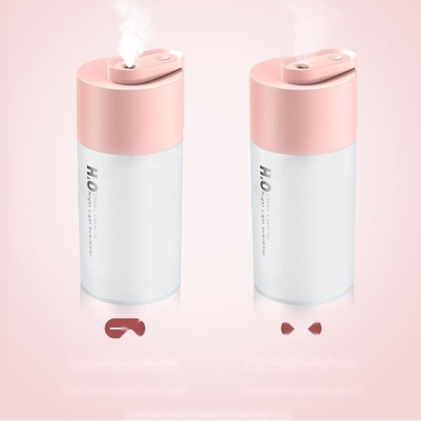 Luftfuktare aroma diffuser luftfukter med led-ljus X5 rosa