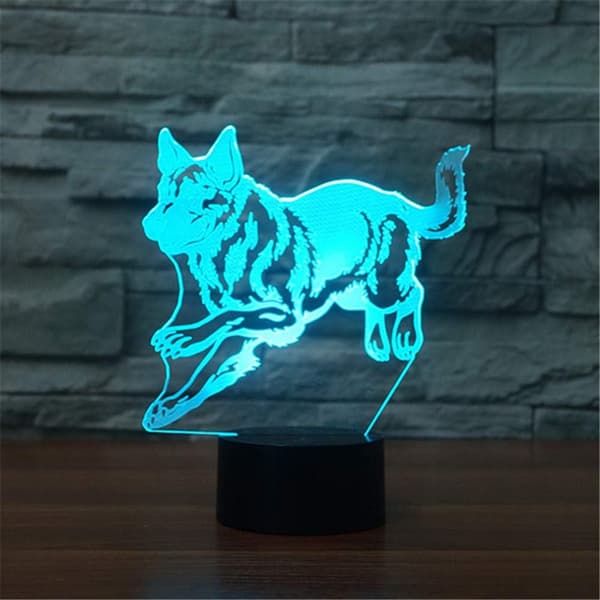 Schäfer 3D LED Optisk Illusionssensor Natlampe w