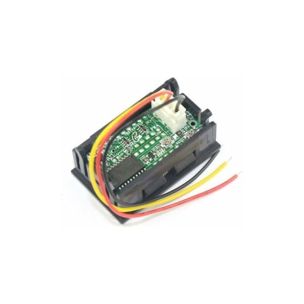 50A Dubbel Röd Shunt, DC Dubbel Display Digital Strömvoltmeter, Digital Mätare, Amperemeter 0 till 50A Spänning Amperemeter Volt-Ampere Bilpanel Monitor