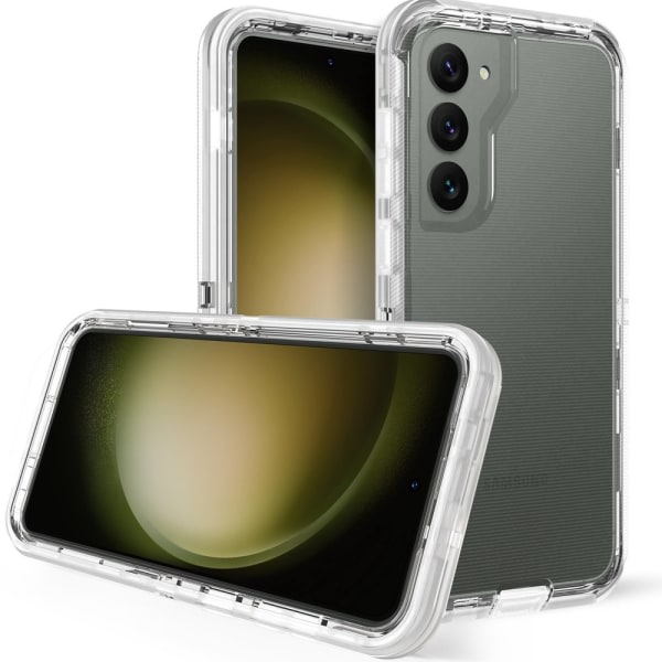 Htwon Samsung Galaxy S23/S23 Plus/S23 Ultra case Stötsäkert cover, kirkas forsamsunggalaxys23ultra6.8inch