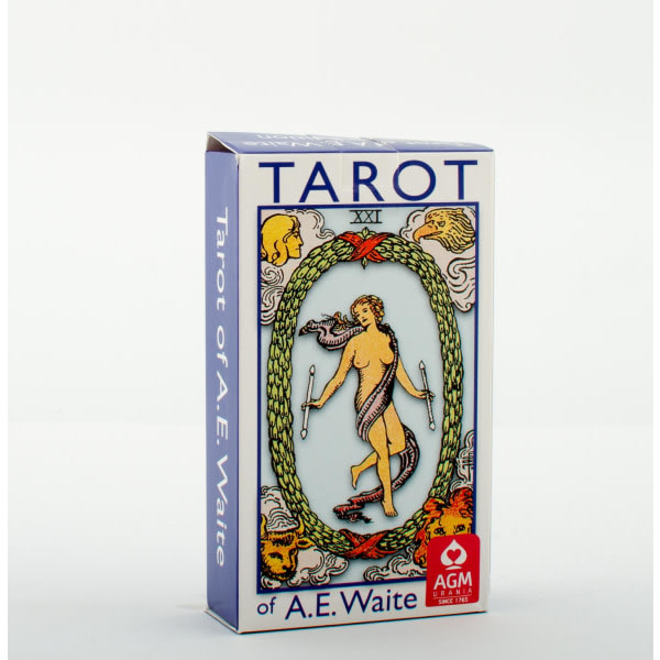 A.E. Waite Tarot Standard Blå Edition 9783038194675 zdq