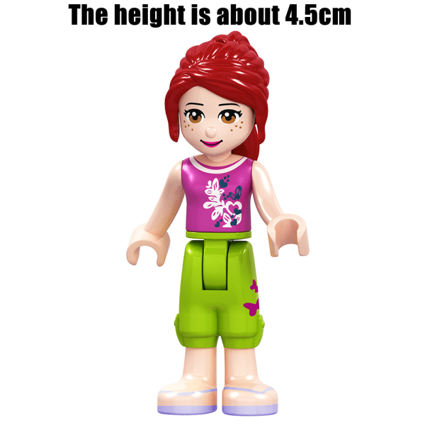 Friends Jenter Minifigurer Olivia Mia Emma Disney Byggeklosser G
