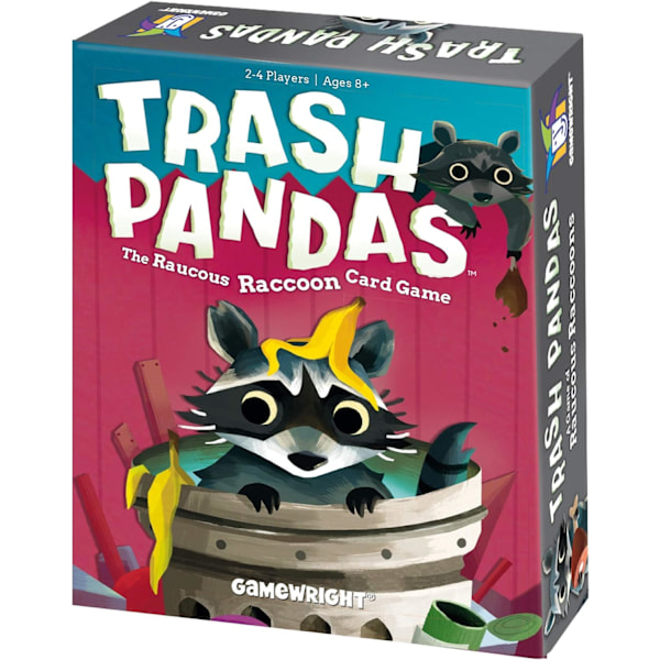 Gamewright | Trash Pandas | Miniatyyrinen peli | Alkaen 8 vuotta | 2-4 pelaajaa | 20 minuutin peliaika