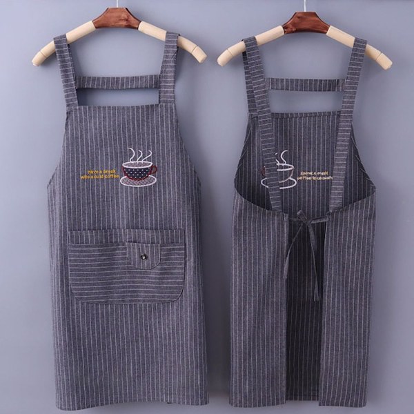 Dam Overall Förkläde Köksförkläden KAFFE coffee