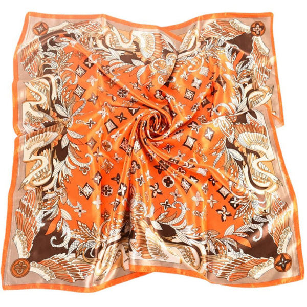 Sidenhårbandana fyrkantig