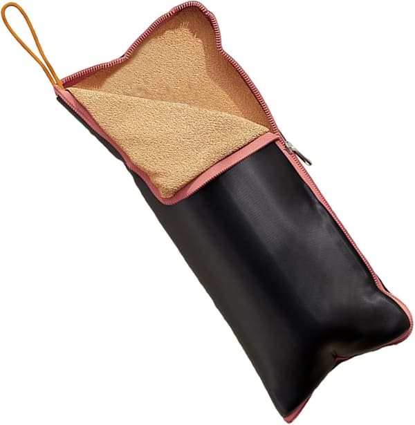Vikbar paraplyförvaringsväska, vattentätt Oxford-tyg med absorberande mikrofiberfoder, blixtlåsförsedd väska för resor, 28 x 12 cm