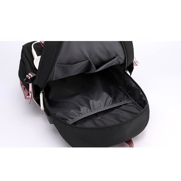 BTS Ryggsäck Barn Ryggsäckar Ryggväska med USB-uttag 1 st Blå 3 blå 3