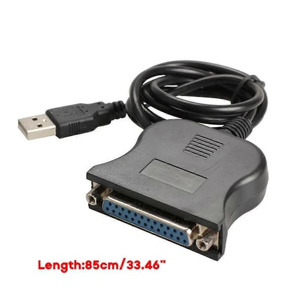 USB 2.0 til DB25 Parallelport IEEE 1284 25-pin parallelprinteradapter_tfrf