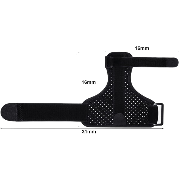 Elastisk tumstöd, vänster eller höger tumstöd, handledsstöd