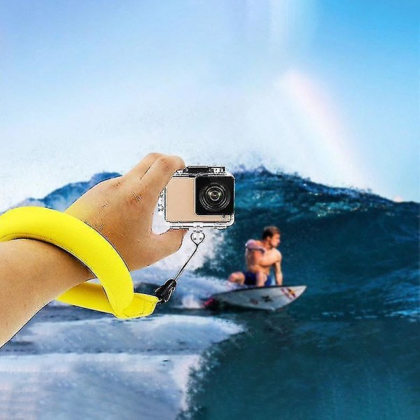 CDQ Vattentæt kamera Float Foam Flytande håndteres til Underwater GoPro og andre kameraer
