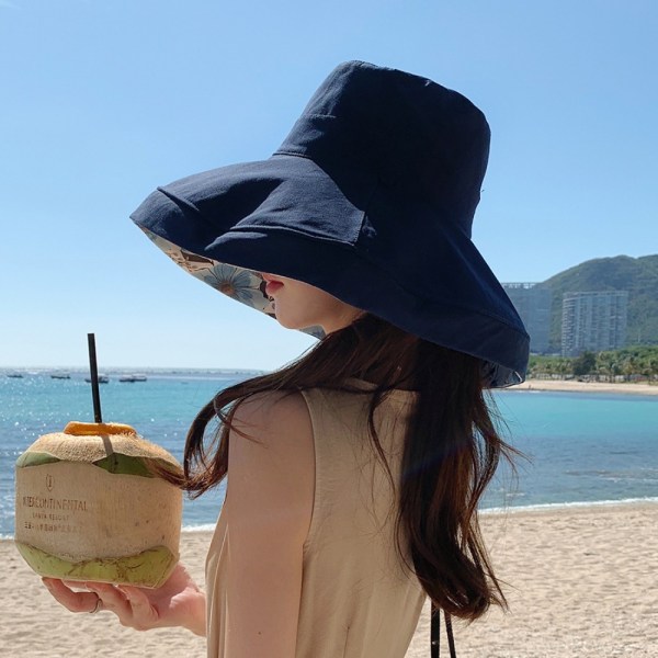 Kvinde Solhat Bucket Hat Sort Black