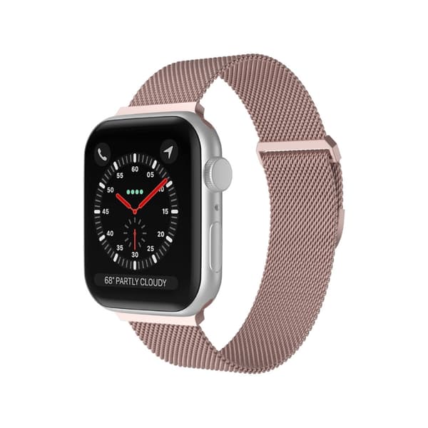 Apple Watch 42 / 44 mm Milanesisk Loop Metallarmbånd Roségull 1000 1-Pack